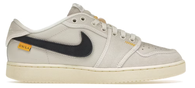 Jordan 1 Retro AJKO Low SP Union Sail Leather SZ 8.5 USED