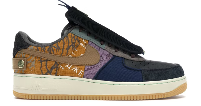 Nike Air Force 1 Low Travis Scott Cactus Jack SZ 9