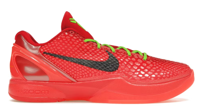 Nike Kobe 6 Protro Reverse Grinch SZ 12 USED