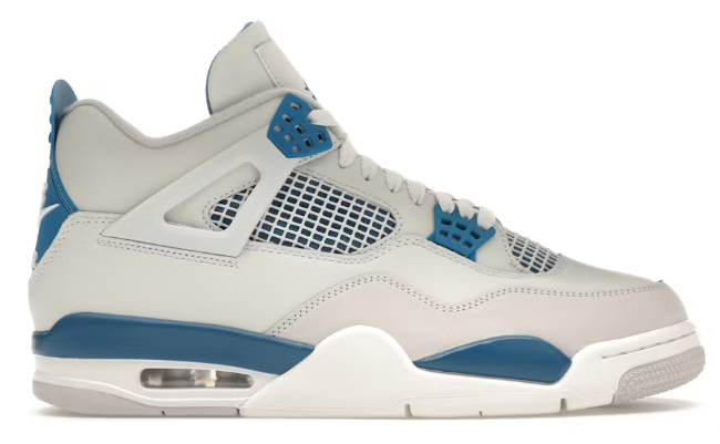 Jordan 4 Retro Military Blue (2024) SZ 9 MISSING LID