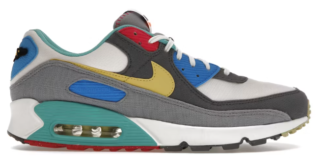 Nike Air Max 90 Air Sprung Iron Grey SZ 10.5 USED NO BOX