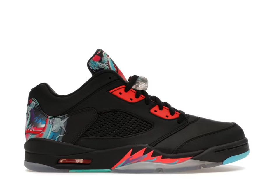 Jordan 5 Low Chinese New Year Sz 8 used no box