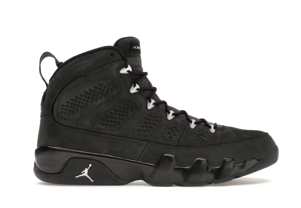 Jordan 9 Retro Anthracite Sz 8.5 Used No Box