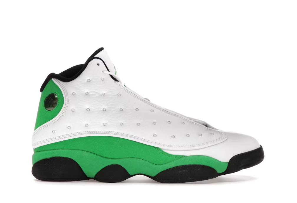 Jordan 13 Retro White Lucky Green Sz 8.5 Used
