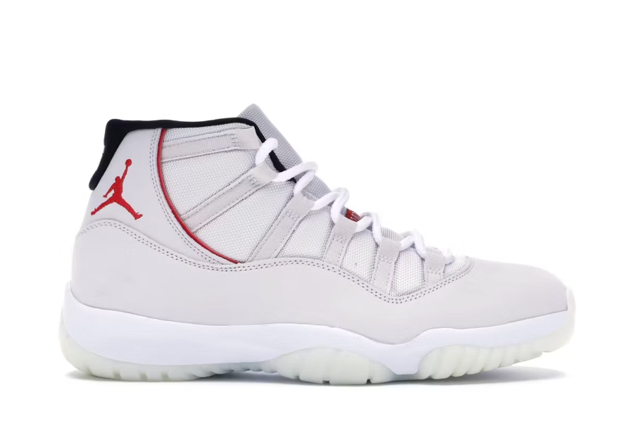 Jordan 11 Retro Platinum Sz 8.5 USED Mark on Right Shoe