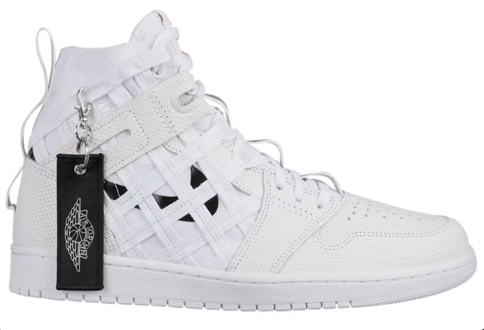 Jordan 1 Cargo White Black SZ 9 USED NO BOX