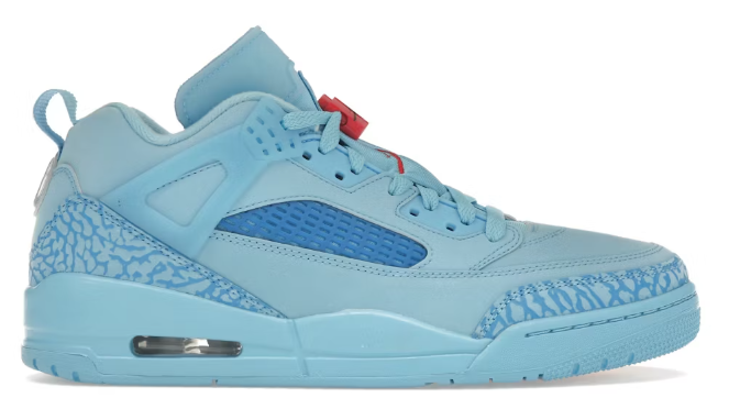 Jordan Spizike Low Houston Oilers SZ 10 RIGHT SHOE HEEL TAG RIPPED NO BOX