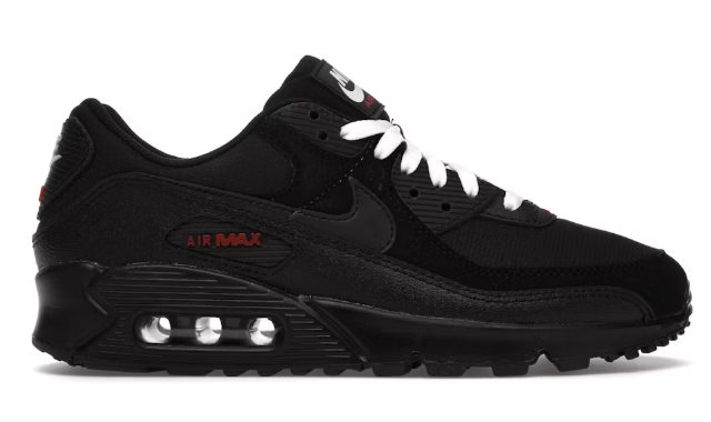 Nike Air Max 90 Black Sport Red SZ 11 NO BOX