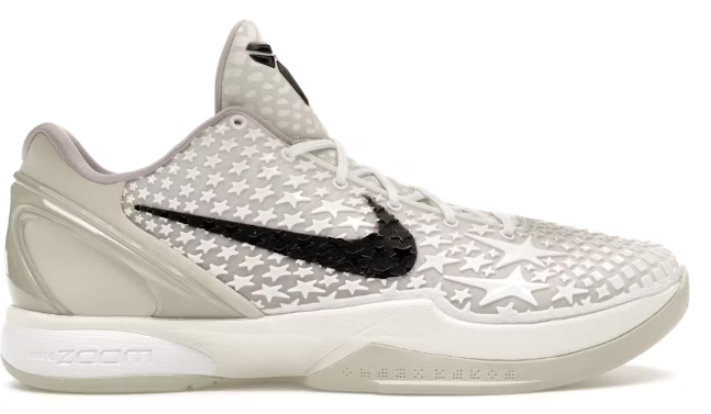 Nike Kobe 6 Sail All-Star (GS) SZ 6Y MISSING LID