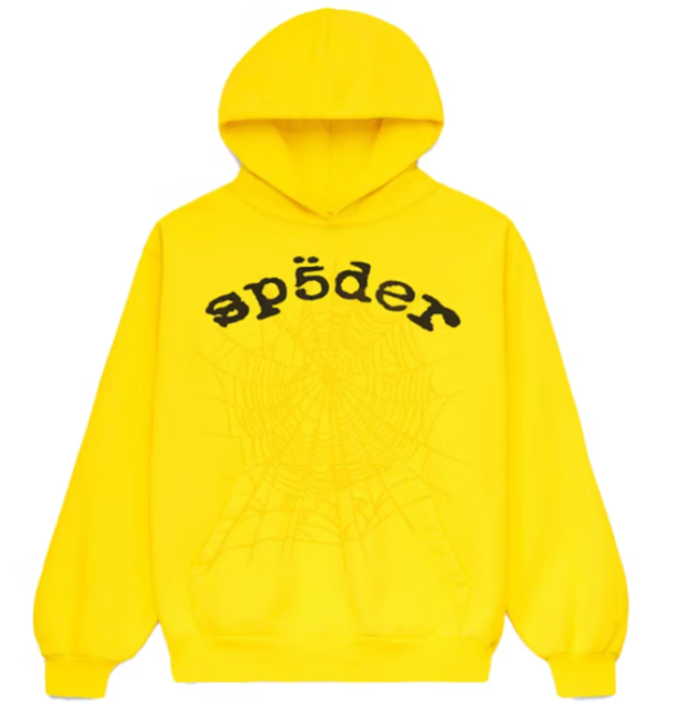 Sp5der Legacy Hoodie Yellow SZ XL