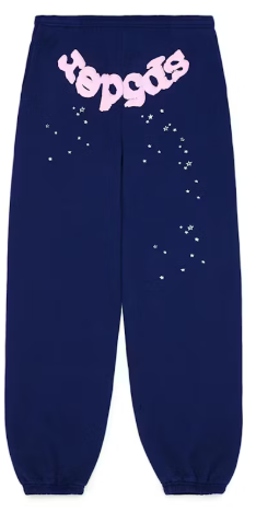 Sp5der OG Web Sweatpants Navy SZ L