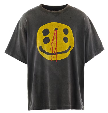 Saint Michael x Cactus Plant Flea Market SMILE Tee SZ L