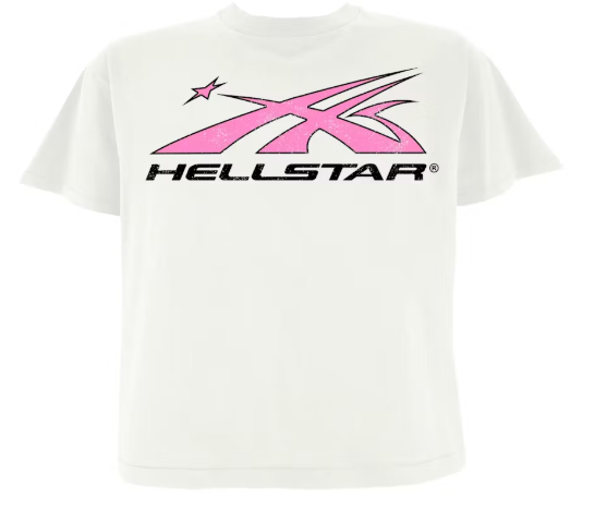 Hellstar Sport Logo T-Shirt White SZ XL