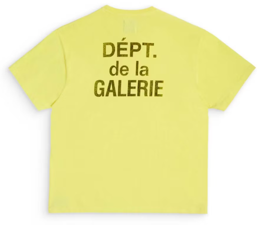 Gallery Dept. French Tee Flo Yellow SZ S