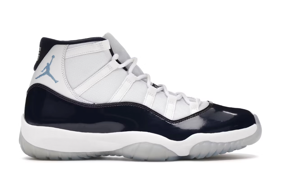 Jordan 11 UNC Win Like 82 Sz 8.5 USED