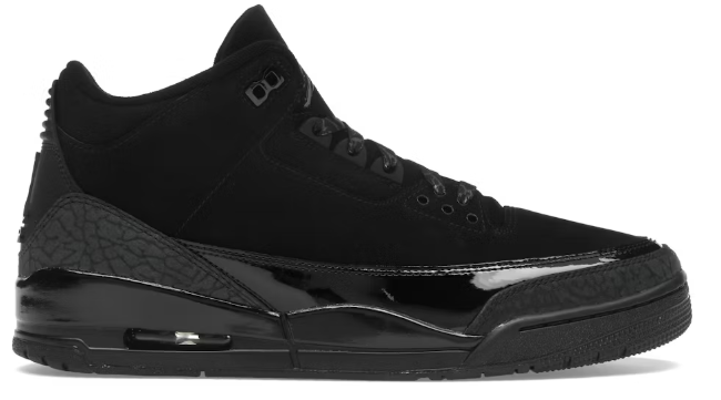 Jordan 3 Retro Black Cat (2025) SZ 10.5