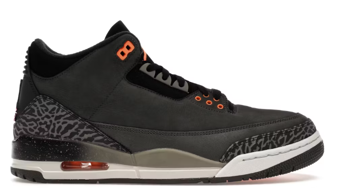 Jordan 3 Retro Fear Pack (2023) SZ 10.5
