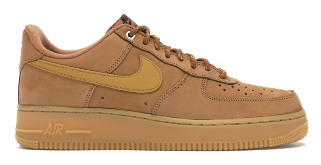 Nike Air Force 1 Low Flax Wheat SZ 13 USED