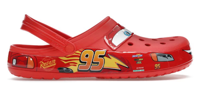 Crocs Classic Clog Lightning McQueen SZ 12