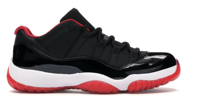 Jordan 11 Retro Low Bred SZ 9.5 USED