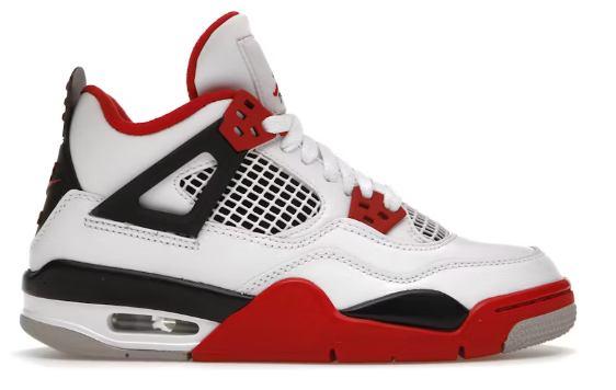 Jordan 4 Retro Fire Red (2020) (GS) SZ 5.5Y