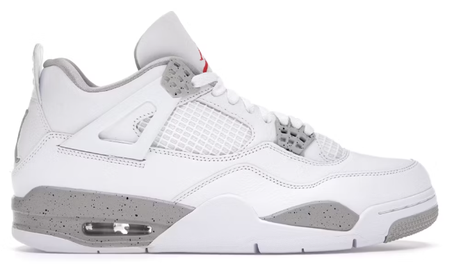 Jordan 4 White Oreo SZ 12 DAMAGED BOX