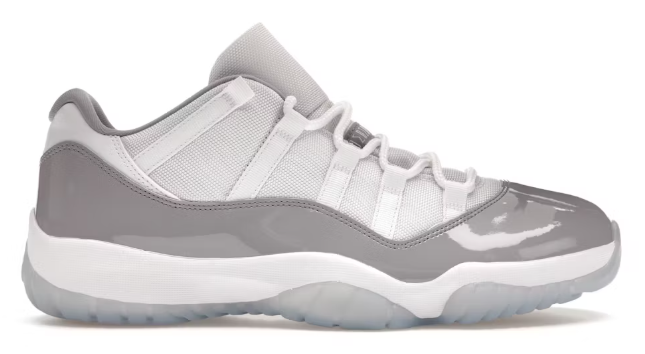 Jordan 11 Retro Low Cement Grey SZ 9