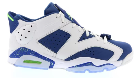 Jordan 6 Retro Low Ghost Green SZ 11.5 USED