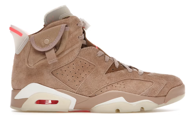 Jordan 6 Retro Travis Scott British Khaki SZ 8