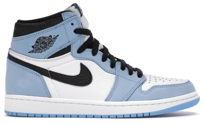 Jordan 1 Retro High OG University Blue SZ 10