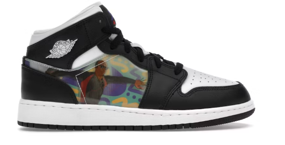 Jordan 1 Mid Hologram GS SZ 6.5Y MISSING LID