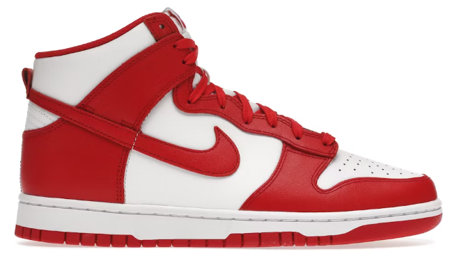 Nike Dunk High Championship White Red SZ 6.5