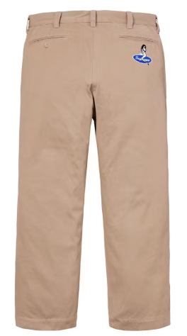 Supreme Pin Up Chino Pant Khaki SZ 32 Supreme Pin Up Chino Pant Khaki SZ 32
