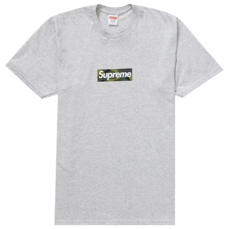 Supreme Box Logo Tee (FW23) Ash Grey SZ XXL