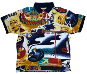 Supreme Filtre Polo Multicolor SZ L