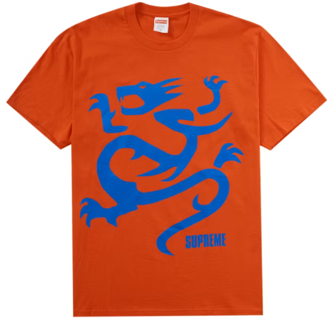 Supreme Mobb Deep Dragon Tee Tomato SZ M