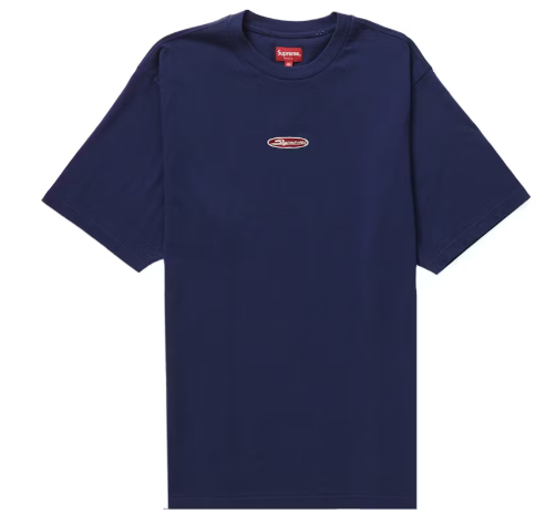 Supreme Oval S/S Top (SS23) Navy SZ XL