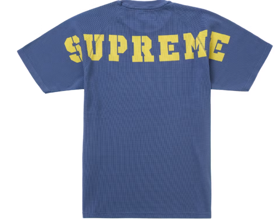 Supreme Stencil Thermal S/S Top Dark Slate SZ M