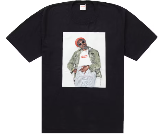 Supreme André 3000 Tee Black SZ M