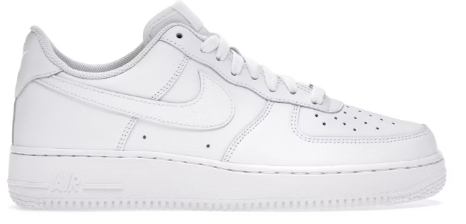 Nike Air Force 1 Low '07 White SZ 7.5 NO BOX DEFECT