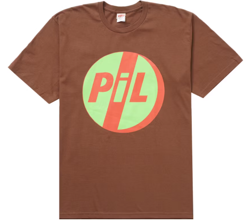 Supreme PiL Tee Brown SZ XL