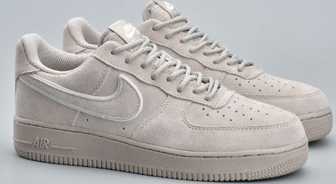 Nike Air Force 1 ’07 Low Suede Moon Particle/Sepia Stone SZ 15