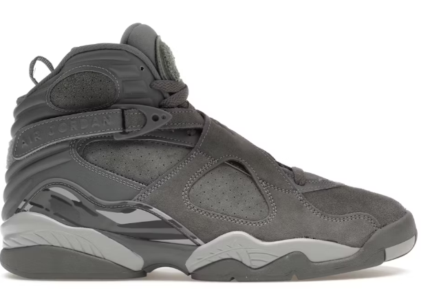 Jordan 8 Retro Cool Grey SZ 12.5 USED