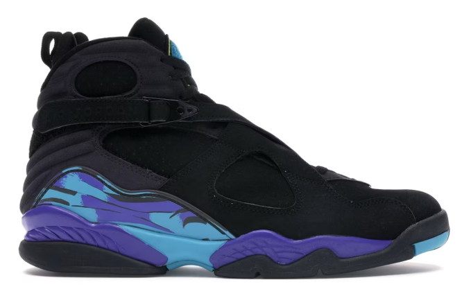 Jordan 8 Retro Aqua (2007) SZ 10 USED NO BOX