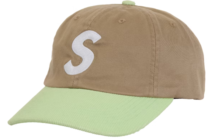 Supreme 2-Tone S Logo 6-Panel Tan