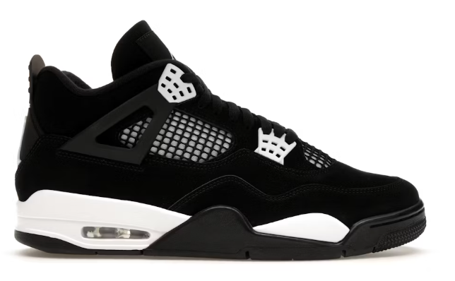 Jordan 4 Retro White Thunder SZ 10.5 MISSING LID