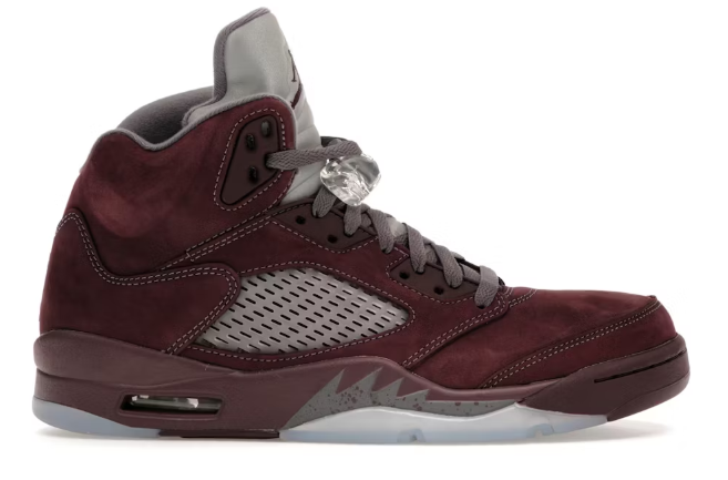 Jordan 5 Retro Burgundy (2023) SZ 9 MISSING LID