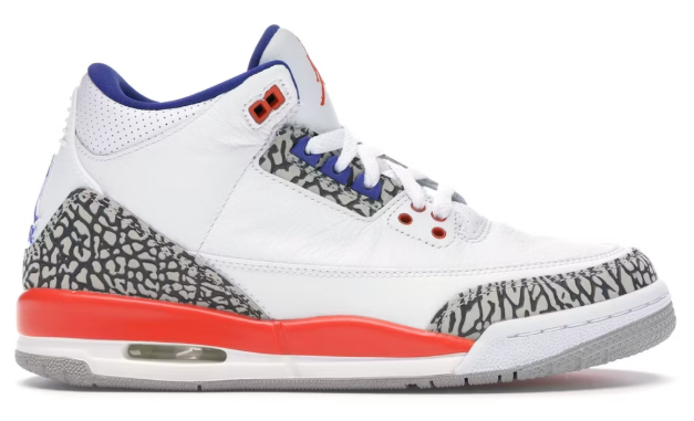 Jordan 3 Retro Knicks (GS) SZ 4.5Y USED