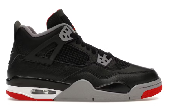 Jordan 4 Retro Bred Reimagined (GS) SZ 4.5Y USED