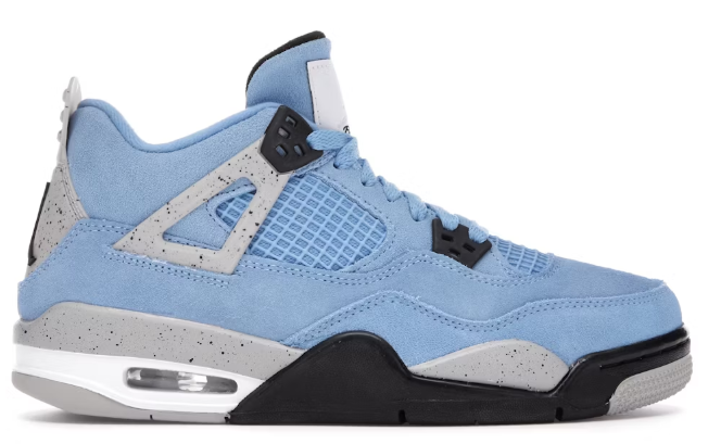 Jordan 4 Retro University Blue (GS) SZ 6.5Y